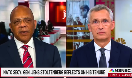 NATO’s Outgoing Leader Stoltenberg Rejects Morning Joe Nudge to Slam Trump