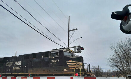 Watch: Train Slams into Military Artillery Vehicle Stuck on Tracks in South Carolina