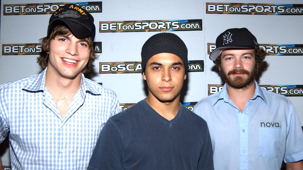 Wilmer Valderrama Ashton Kutcher and Danny Masterson