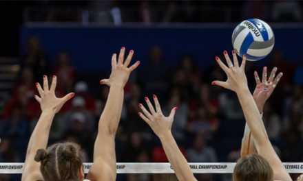 With a male player, San Jose State University women’s volleyball is having its best season ever