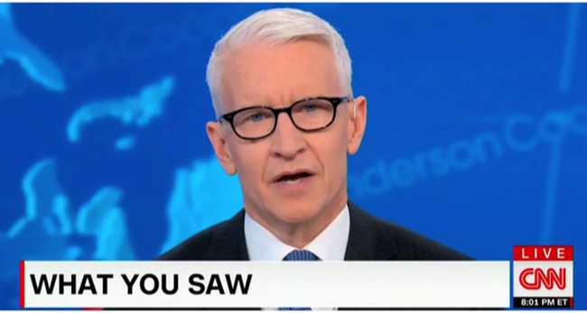 Anderson Cooper DRILLED in the Face by Debris While Covering Hurricane Milton (But Gets Little Sympathy)