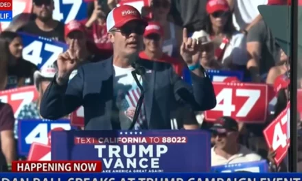 One America’s Dan Ball Delivers Remarks At President Donald Trump’s Rally In Coachella, CA