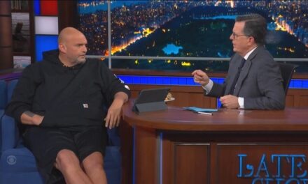 Colbert, Fetterman Beg Reluctant Voters To Choose Harris