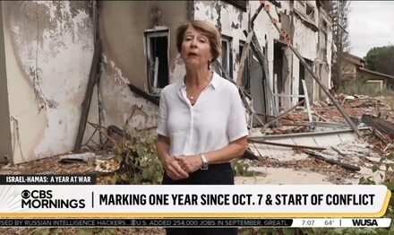 CBS Marks Oct 7 Lamenting Bombing Hamas, Lies About No Hostage Rescues