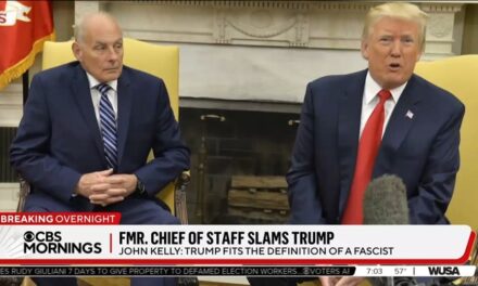 Interference: CBS, NBC Tout ‘Disturbing,’ ‘Startling’ Tales by John Kelly About Trump