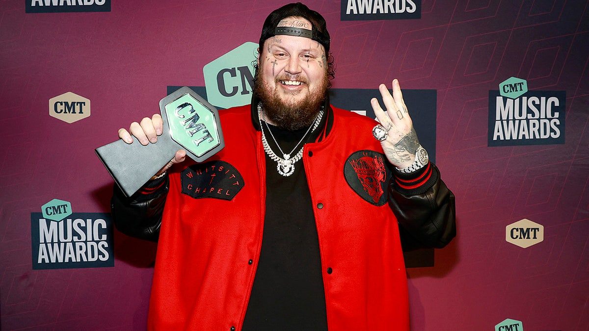 Jelly Roll at the CMT Awards in 2023