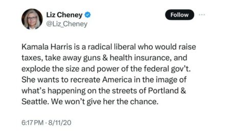 Kamala Sharing Video of Lapdog Liz Cheney Backstage at Rally to Show ‘Unity’ Backfires on BOTH Heifers