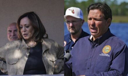 ‘She Has No Role in the Process’: DeSantis Blasts Harris for Sticking Her Nose Into Milton Response