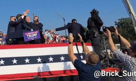 Exclusive: Brick Suit Reax to Trump Saluting His ‘Real Bravery’ at Butler Shooting