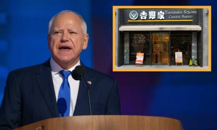 Walz Clarifies That He Meant The ‘Tiananmen Square Chinese Buffet’ In Omaha, Nebraska