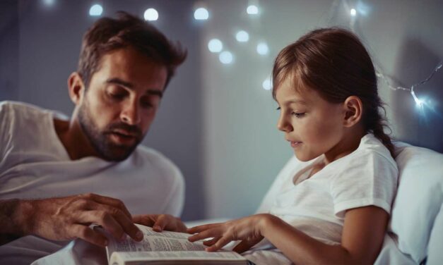 Kid Cleverly Waits Until Bedtime Before Asking Dad To Explain The Trinity