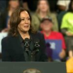 Did Kamala’s teleprompter break? Watch as the VP goes into repeat mode and struggles to form a coherent thought