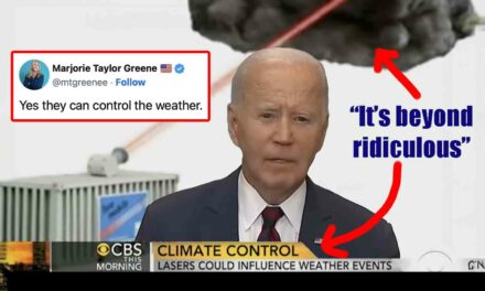 CBS once ran a segment praising the weather technology that Joe Biden called right-wing disinformation 🤔