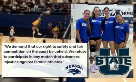 Nevada becomes the fifth team to forfeit a volleyball game against San Jose State over its transgender player