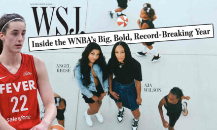 The Wall Street Journal wrote an article on the WNBA’s record-breaking season and they barely talked about Caitlin Clark