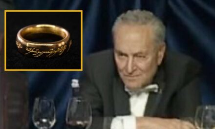 Chuck Schumer Reveals His Decayed Appearance Is Due To Possessing The One Ring For Last 500 Years