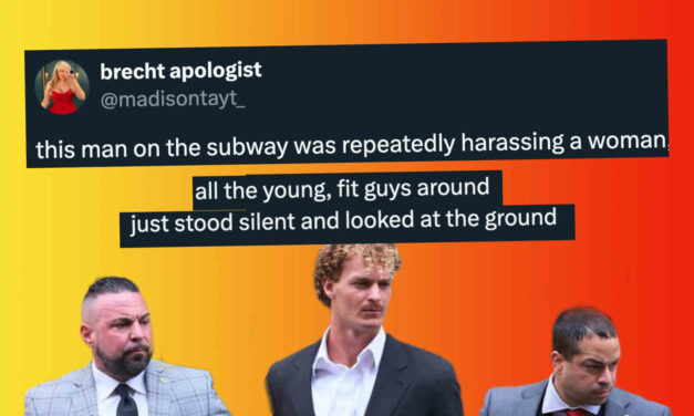 Look at the replies to this woke Brooklyn lady who doesn’t understand why “young, fit guys” aren’t stopping bad guys on the subway