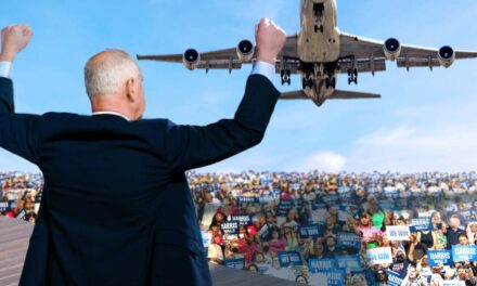 Disaster As Tim Walz Accidentally Signals Boeing 747 To Land At Rally