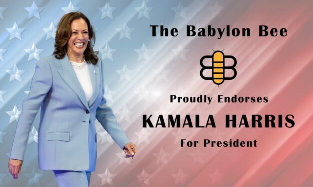 The Babylon Bee Editorial Board Officially Endorses Kamala Harris For President