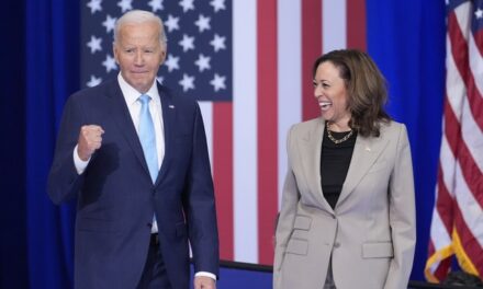 Joe Biden, Kamala Harris, and the VACANCY Sign at the White House