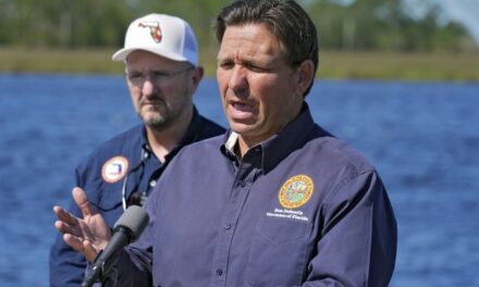 Harris Bizzarely Attacking DeSantis During Hurricane Prep