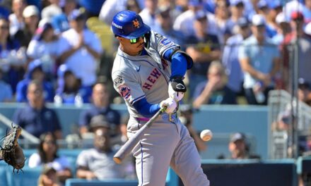 Mark Vientos’ grand slam helps Mets even NLCS with Game 2 win over Dodgers