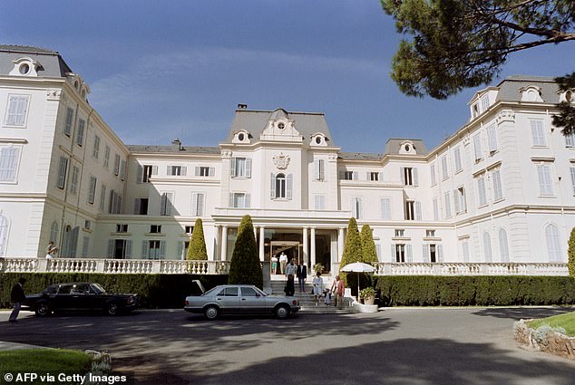 The elite charity auction was held at the Hotel du Cap Eden Roc in Antibes, southern France