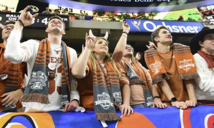 The U. of Texas Learns Its Painful Penalty After Rowdy Fans Threw Trash Onto Field Over Ref’s Call