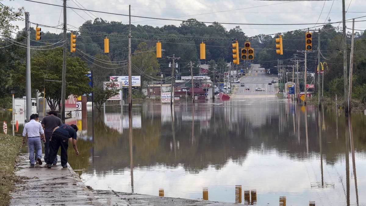 Hurricane Helene flooding