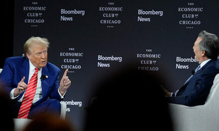 Trump Schools Bloomberg Editor on Tariffs: ‘You’ve Been Wrong All Your Life on This Stuff’