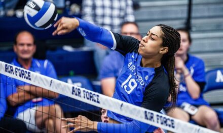 Report: Air Force Academy Forces Graduate To Conceal ‘Keep Women’s Sports Female’ Shirt At Volleyball Match