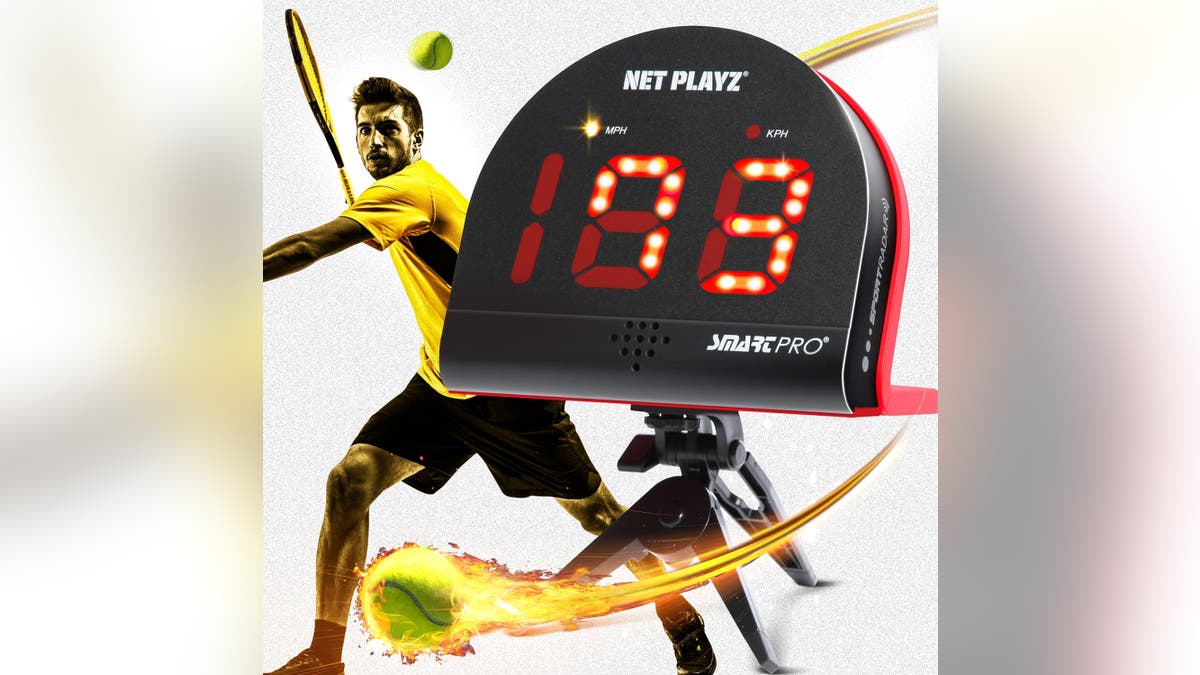 Watch your tennis improve with this tracker.