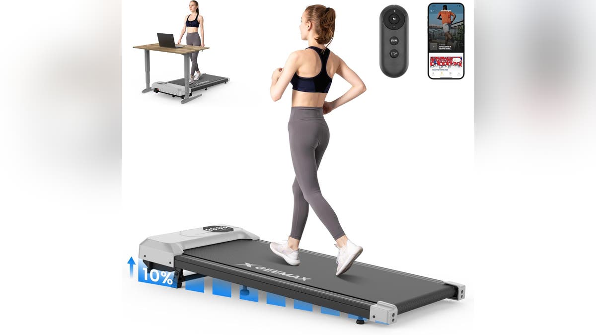 Try this compact treadmill.