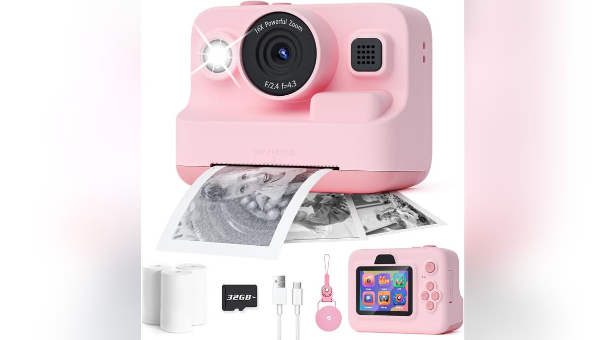 Kid will love this instant camera.