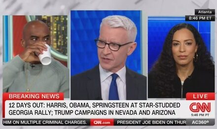 Anderson Cooper DISSES MSNBC As the Place No One Questions Kamala