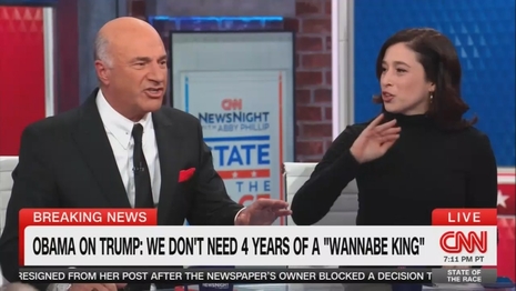 Kevin O’Leary Spurs FURY on CNN As He Points Out Kamala Harris Was Installed