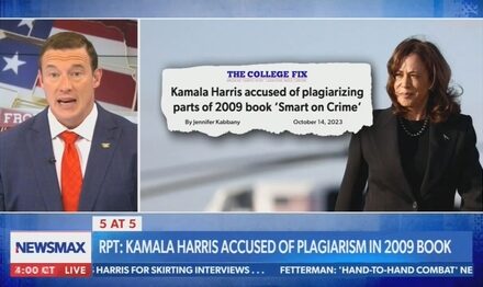 NY Times Desperately Downplays Harris Plagiarism: ‘Conservative Activist Seizes on Passages’