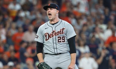 Tigers defeat Astros in opening game of AL wild-card series, earn first playoff win over decade