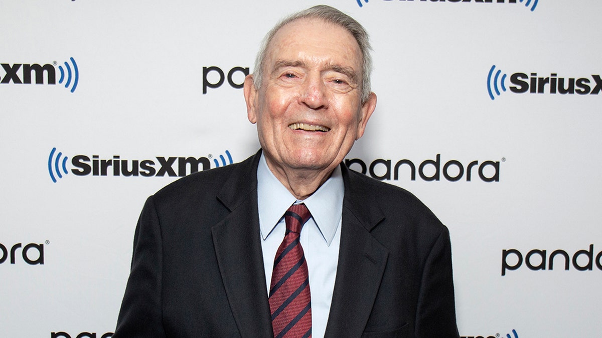 Dan Rather at SiriusXM Studios on November 05, 2019 in New York City.