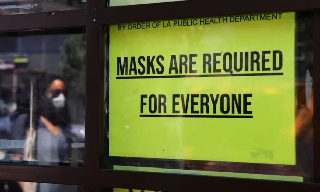 Healthcare Mask Mandates Return To California’s Bay Area