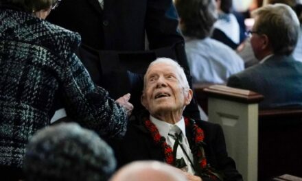 100-Year-Old Jimmy Carter Casts Early Vote For Harris To Become Next President