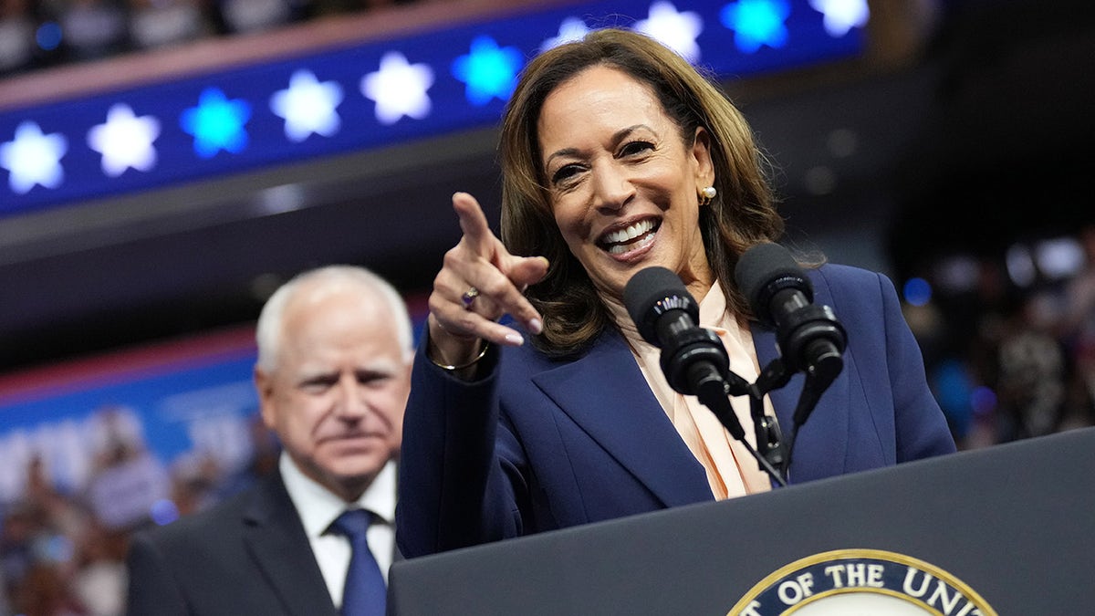 Harris at campaign event