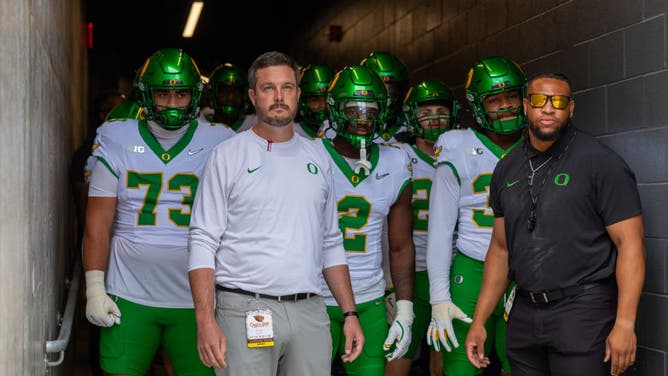 Dan Lanning and Oregon have a massive game looming against Ohio State in two weeks