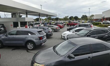 Floridians face fuel shortages at gas stations as they flee state ahead of Hurricane Milton