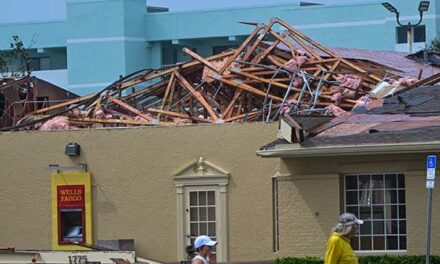 PHOTO: Florida Man Survives Hurricane Milton After Strapping Entire House Down