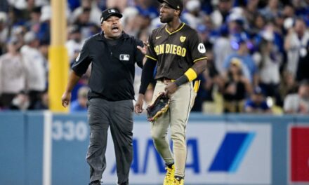 Padres-Dodgers NLDS Game 2 Delayed After Dodgers Fans Throw Objects Onto Field In 10-2 Loss