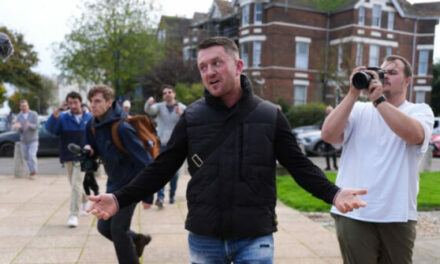 Tommy Robinson Arrested on Terror Charge Over Refusal to Hand Over Phone Pin