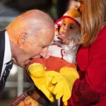 Biden Bites Baby Dressed As Chicken At WH Halloween Event 