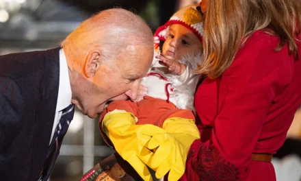 Biden Bites Baby Dressed As Chicken At WH Halloween Event 