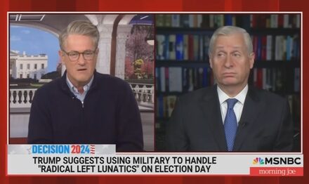 Panicky Morning Joe: ‘Not Saying It’s Over,’ But You Can Vote for Harris and Not Tell Anyone